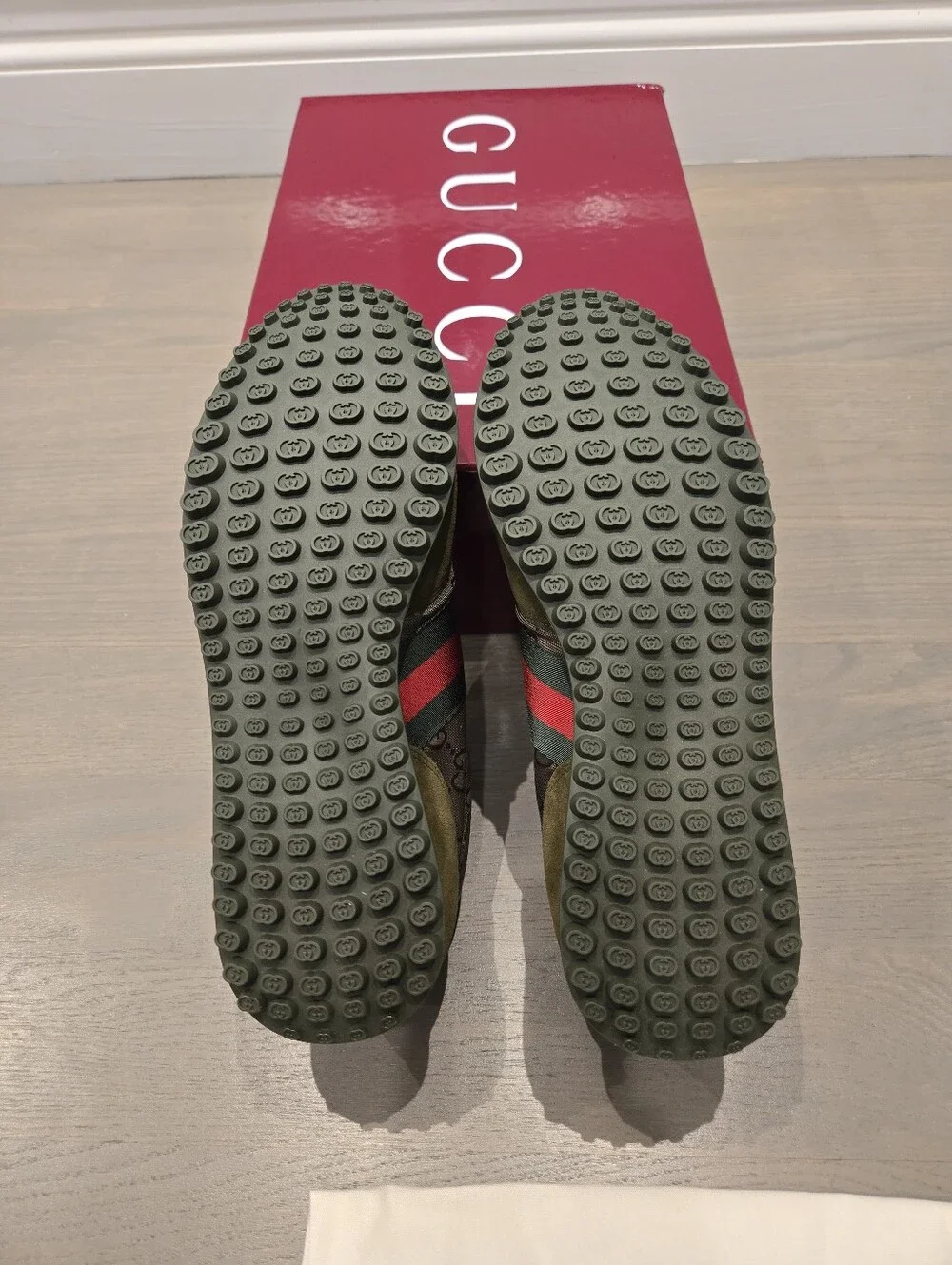 Gucci green gg